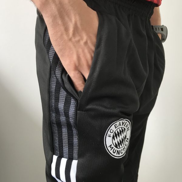 IMG_9882 Calça 3/4 Bayern Muniche Black end Red Adidas - Imagem 4
