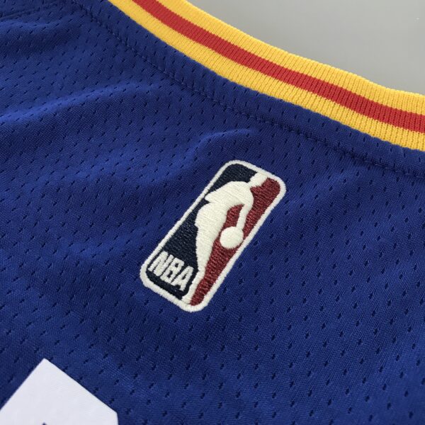 Camiseta Regata NBA Golden States Warriors Curry 30 Classic Edition Azul 2022 Nike - Imagem 22