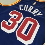 Camiseta Regata NBA Golden States Warriors Curry 30 Classic Edition Azul 2022 Nike - Imagem 21