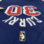 Camiseta Regata NBA Golden States Warriors Curry 30 Classic Edition Azul 2022 Nike - Imagem 24