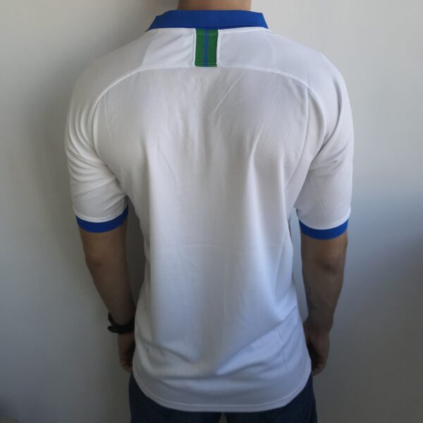 IMG_0900 Camisa Brasil Seleção Brasileira Third Branca Copa Amércia 2019-2020 Nike - Imagem 6