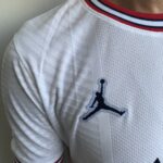 Camisa Paris Saint-Germain - PSG 4th 2022 Jogador Jordan Branca - Imagem 4