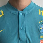 Camisa Brasil Seleção Brasileira Viagem Verde Piscina 2022 Nike - Imagem 2