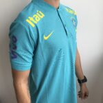 Camisa Brasil Seleção Brasileira Viagem Verde Piscina 2022 Nike - Imagem 6
