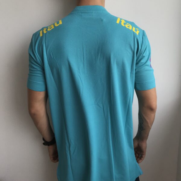 IMG_2694 Camisa Brasil Seleção Brasileira Viagem Verde Piscina 2022 Nike - Imagem 7