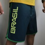 Bermuda Surf Hurley Brasil Seleção Brasileira Olímpica Olimpíadas Verde Escura - Imagem 2