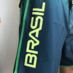 Bermuda Surf Hurley Brasil Seleção Brasileira Olímpica Olimpíadas Verde Escura - Imagem 6