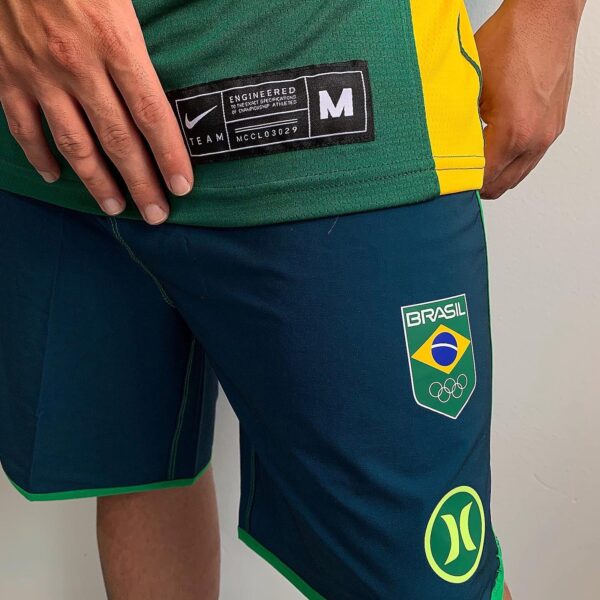 Camiseta Regata Basquete Brasil Anderson Varejão 11 Verde 2021 Nike - Imagem 6
