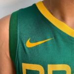 Camiseta Regata Basquete Brasil Anderson Varejão 11 Verde 2021 Nike - Imagem 5