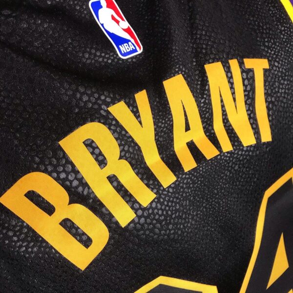 Camiseta Regata Basquete NBA Los Angeles Lakers Preta Mamba Negra - Black Mamba - Kobe Bryant 24 Edição Especial Nike - Imagem 7