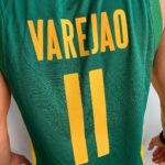 Camiseta Regata Basquete Brasil Anderson Varejão 11 Verde 2021 Nike - Imagem 8