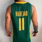 Camiseta Regata Basquete Brasil Anderson Varejão 11 Verde 2021 Nike - Imagem 7