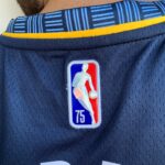 Camiseta Regata Basquete NBA Memphis Grizzlies Ja Morant 12 City Edition Azul Escura 2022 Nike - Imagem 6