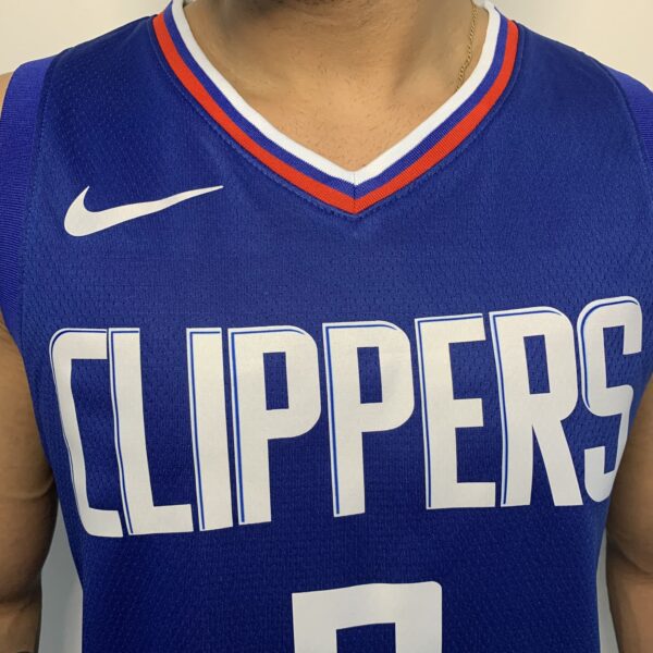 Camiseta Regata NBA Los Angeles Clippers Kawhi Leonard 2 City Edition 2023/24 Nike Azul - Imagem 5