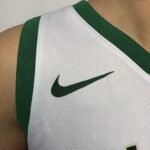 Camiseta Regata Basquete NBA Milwaukee Bucks - Giannis Antetokounmpo 34 City Edition Nike - Branca - Imagem 5