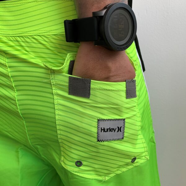 N JQJDW NJKQKNQ Bermuda Surf Hurley Brasil Seleção Brasileira Olímpica Olimpíadas Verde Limão - Imagem 7