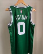 Camiseta Regata Basquete NBA Boston Celtics 0 Jayson Tatum Icon Edition Verde 2022 Nike - Imagem 14