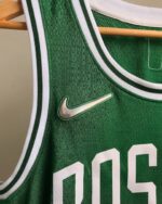 Camiseta Regata Basquete NBA Boston Celtics 0 Jayson Tatum Icon Edition Verde 2022 Nike - Imagem 10