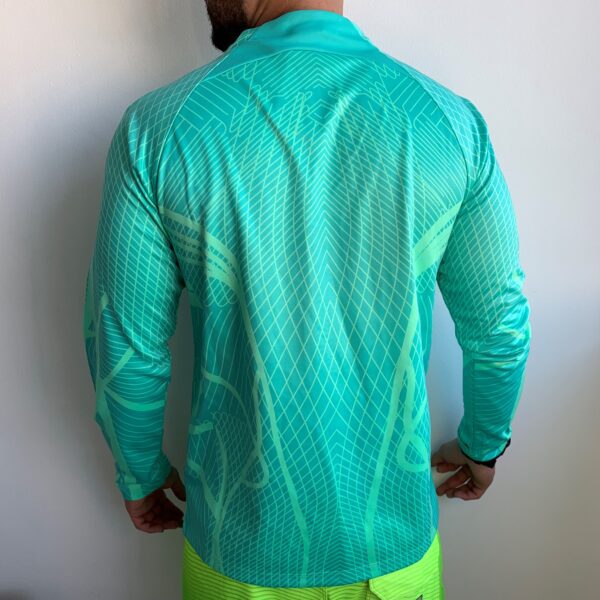 BJA JJA Brasil Conjunto Casaco Jaqueta e Calça Longa 2022 Nike - Imagem 5