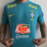 Camisa Seleção Brasil Treino Verde 2022 Nike - Imagem 3