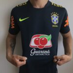 Camisa Seleção Brasil Treino Azul Petróleo 2022 Nike - Imagem 2