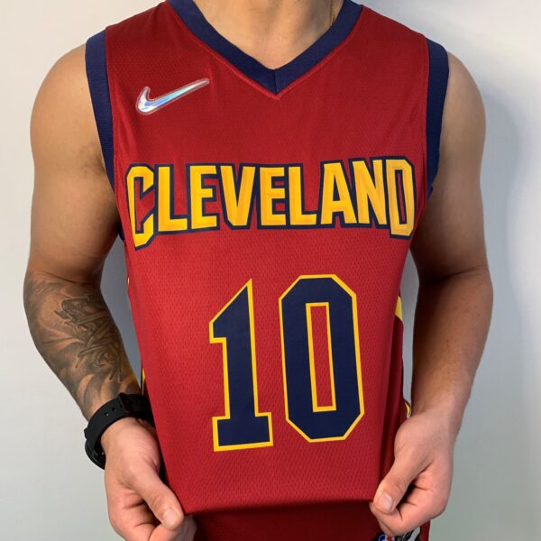 Camiseta Regata NBA Cleveland Cavaliers Darius Garland 10 Icon Edition Vermelho 2022 Nike