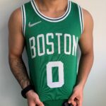 Camiseta Regata Basquete NBA Boston Celtics 0 Jayson Tatum Icon Edition Verde 2022 Nike - Imagem 3
