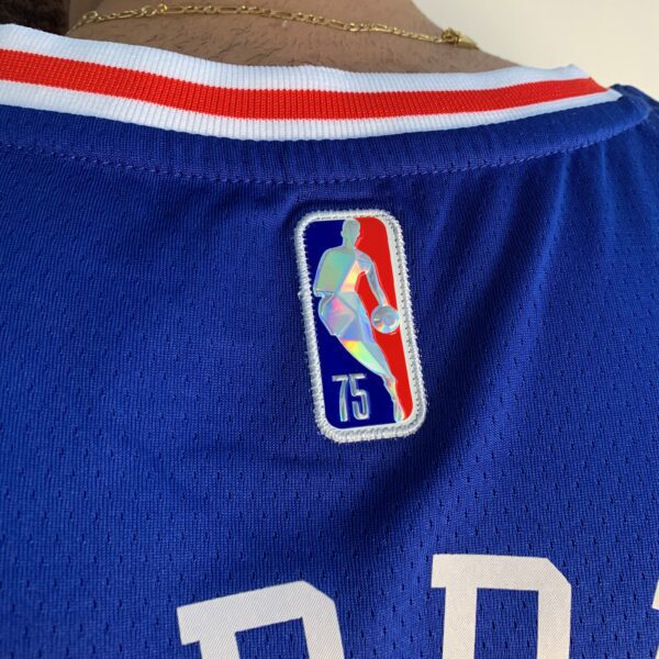 Camiseta Regata NBA Philadelphia 76ers James Harden 1 Icon Azul 2022 Nike - Imagem 8