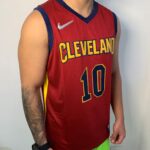 Camiseta Regata NBA Cleveland Cavaliers Darius Garland 10 Icon Edition Vermelho 2022 Nike - Imagem 5