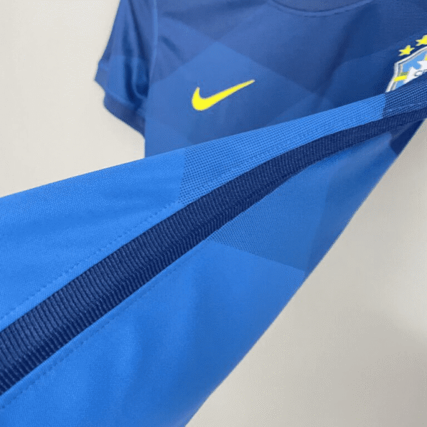 bj kjkje Camisa Seleção Brasil Away Azul Feminina 2022 Nike - Imagem 7