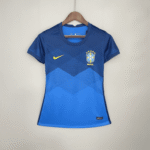 Camisa Seleção Brasil Away Azul Feminina 2022 Nike