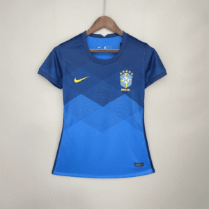 Camisa Seleção Brasil Away Azul Feminina 2022 Nike