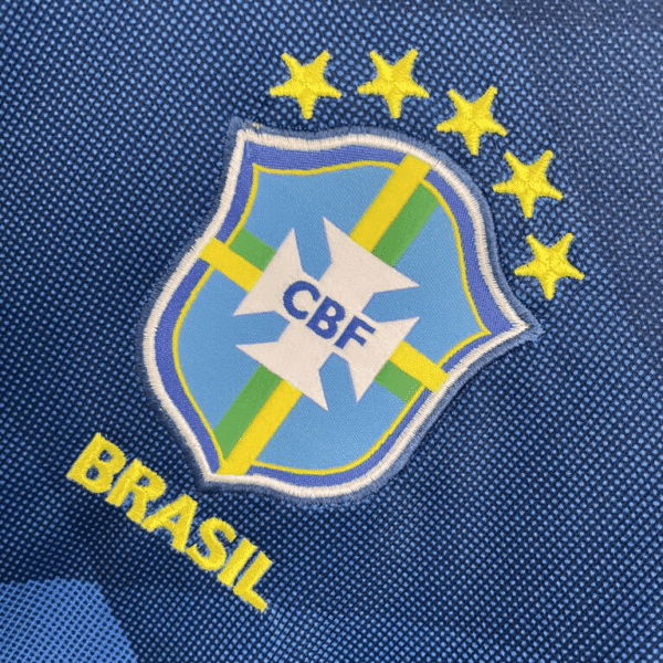 h sjashjh ja Camisa Seleção Brasil Away Azul Feminina 2022 Nike - Imagem 5