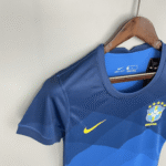 Camisa Seleção Brasil Away Azul Feminina 2022 Nike - Imagem 4