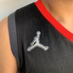 Camiseta Regata Basquete NBA Houston Rockets Jalen Green 0 Preta Statement Edition 2022 Jordan - Imagem 5
