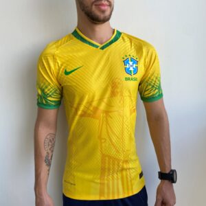 Brasil Conjunto Casaco Jaqueta e Calça Longa 2022 Nike – TOKSTILO