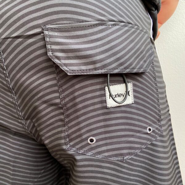 evrgb hnty jj Bermuda Hurley USA Estados Unidos Olímpica Olimpíadas Preta - Imagem 6