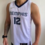 Camiseta Regata NBA Memphis Grizzlies Ja Morant 12 Association Edition Branca 2022 Nike - Imagem 5