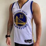 Camiseta Regata NBA Golden State Warriors Curry 30 Association Edition Branca 2022 Nike - Imagem 5