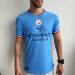 Camisa Manchester City Home Patch Champions League 2022 Puma - Imagem 3