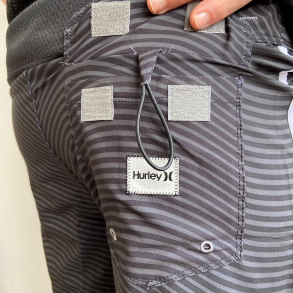 vergeneun Bermuda Hurley USA Estados Unidos Olímpica Olimpíadas Preta - Imagem 8