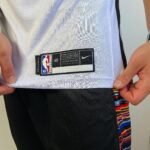 Camiseta Regata NBA Brooklyn Nets Durant 7 Association Edition Branca Nike - Imagem 7