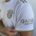 Camisa Bayern Munique Away Jogador 2023 Adidas Branca - Imagem 8