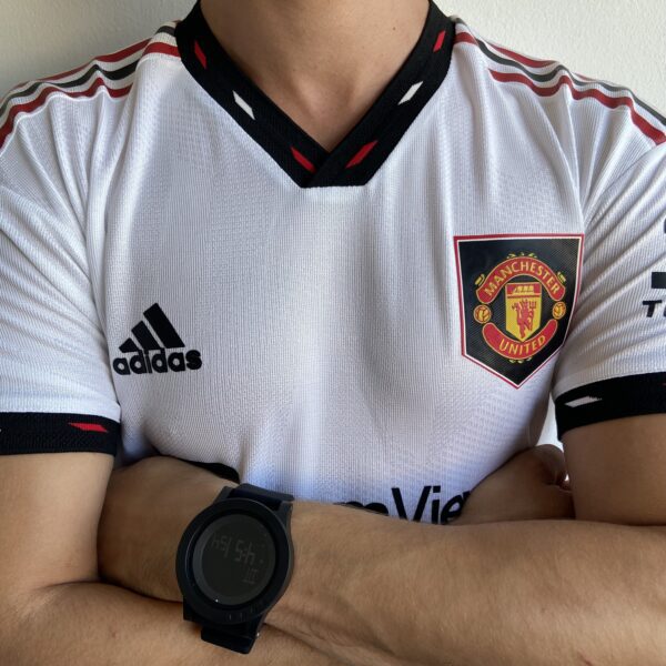 2022-10-17 16.01.19 Camisa Manchester United Away Jogador 2023 Branca Adidas - Imagem 4