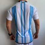 Camisa Seleção Argentina Home Azul Jogador Final Copa do Mundo Catar 2022-2023 Adidas - Imagem 8