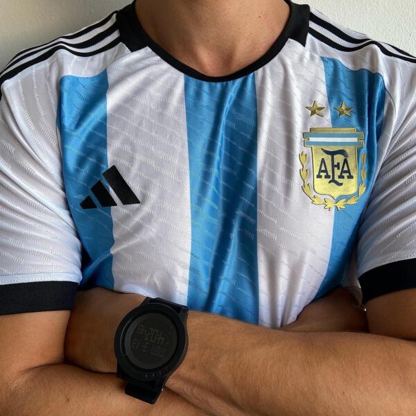 Camisa Seleção Argentina Home Azul Jogador Final Copa do Mundo Catar 2022-2023 Adidas - Imagem 2