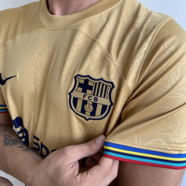 IMG_2817 Camisa Barcelona Away 2023 Nike - Imagem 6
