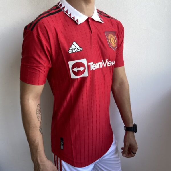 IMG_2966 Camisa Manchester United Home Jogador 2023 Adidas - Imagem 4