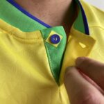 Camisa Brasil Seleção Brasileira Home Amarela Torcedor Copa do Mundo Nike Catar 2022 - Imagem 7