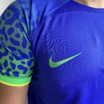 Camisa Brasil Seleção Brasileira Away Azul Torcedor Copa do Mundo Catar 2023 Nike - Imagem 5